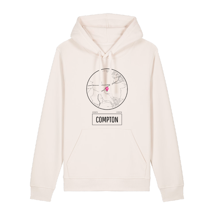 Compton hoodie – hoodie från PinShirt
