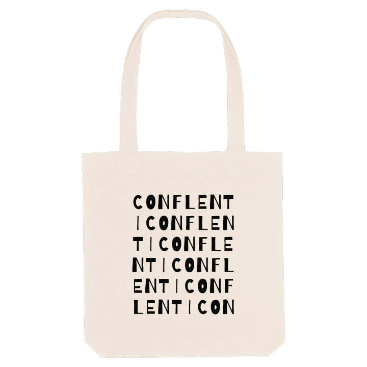 Conflenti ordlek tygkasse – tygkasse från PinShirt
