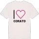 Jag älskar Corato t-shirt stort tryck