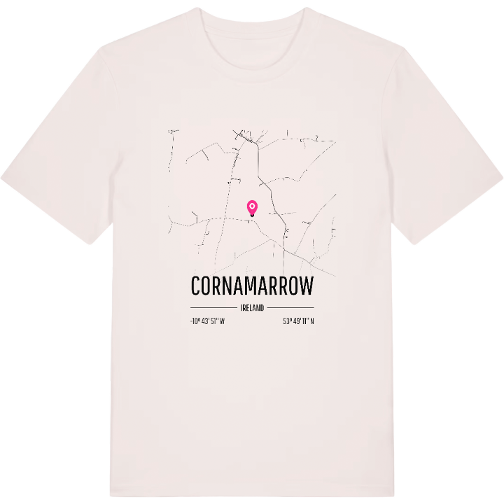 Cornamarrow karta t-shirt – t-shirt från PinShirt