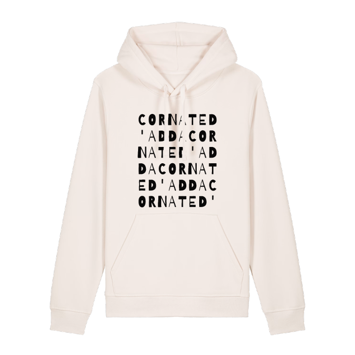 Cornate d'Adda ordlek hoodie – hoodie från PinShirt