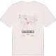 Coustouges karta t-shirt