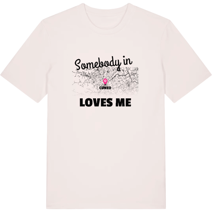 Någon i Cuneo älskar mig t-shirt – t-shirt från PinShirt
