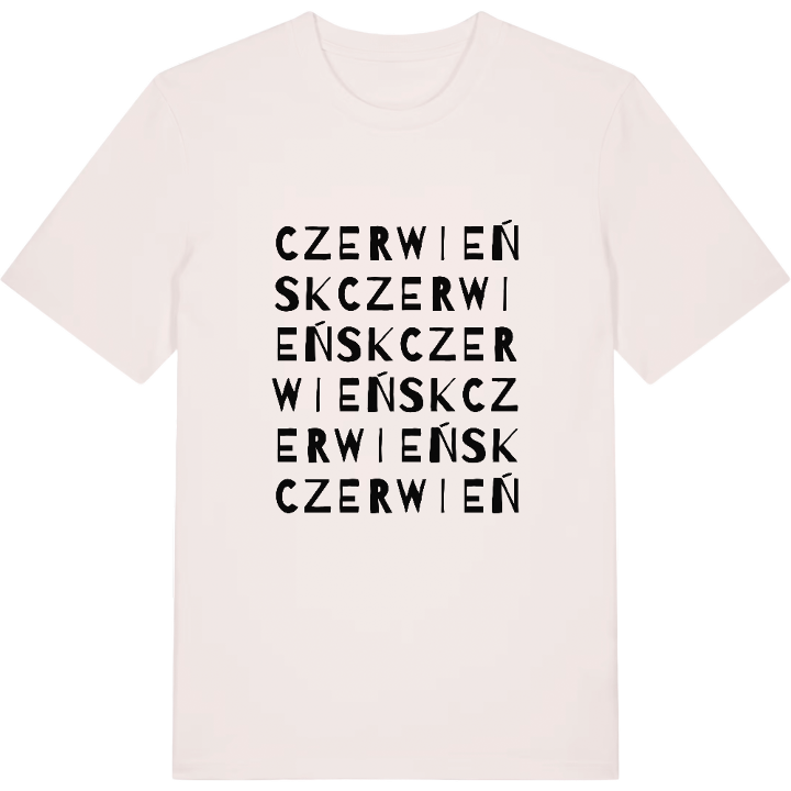 Czerwieńsk ordlek t-shirt – t-shirt från PinShirt