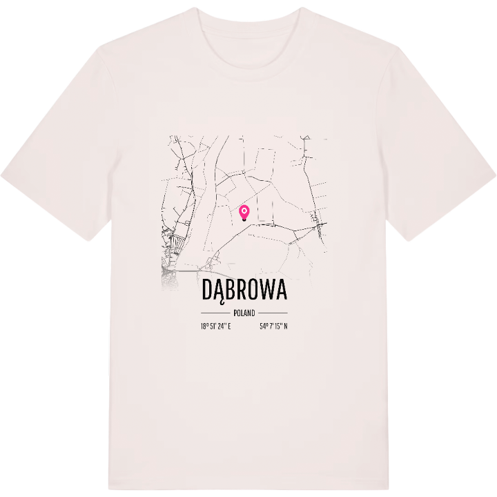 Dąbrowa karta t-shirt – t-shirt från PinShirt