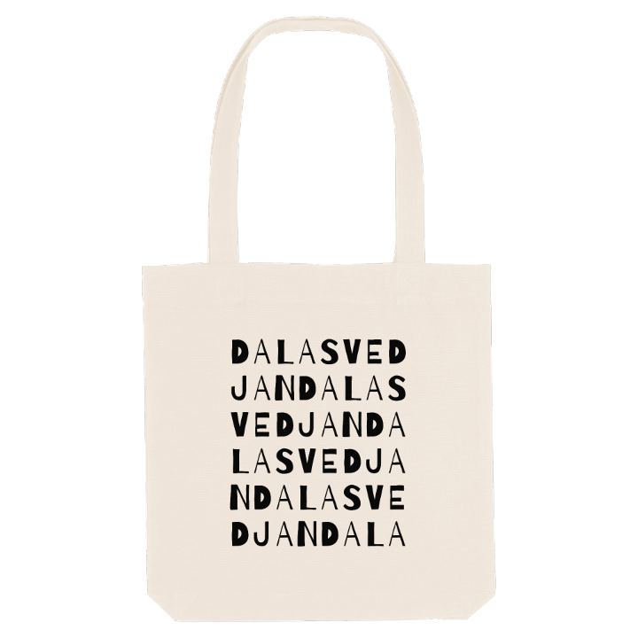 Dalasvedjan ordlek tygkasse – tygkasse från PinShirt