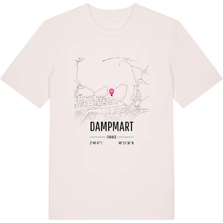 Dampmart karta t-shirt – t-shirt från PinShirt