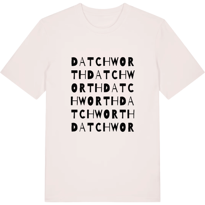 Datchworth ordlek t-shirt – t-shirt från PinShirt