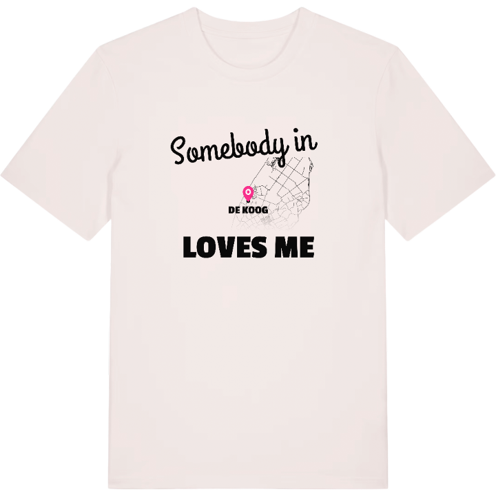 Någon i De Koog älskar mig t-shirt – t-shirt från PinShirt