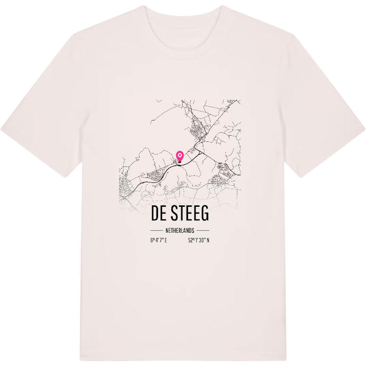 De Steeg karta t-shirt – t-shirt från PinShirt