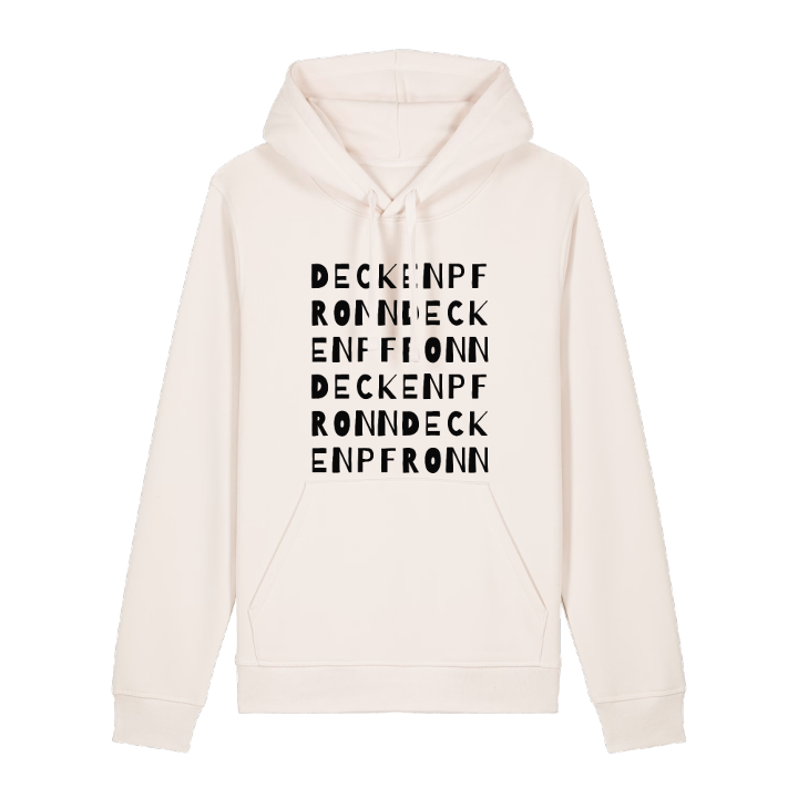 Deckenpfronn ordlek hoodie – hoodie från PinShirt
