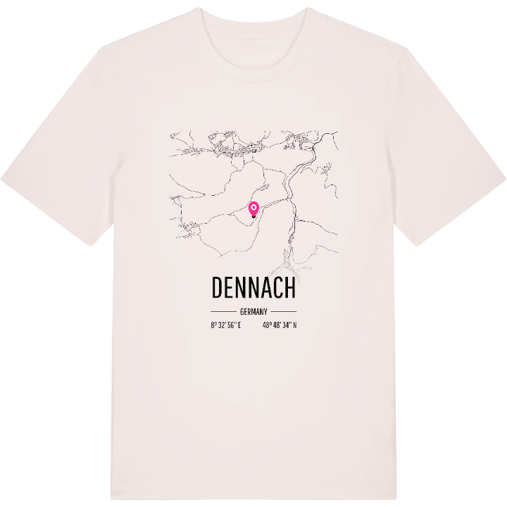 Dennach karta t-shirt – t-shirt från PinShirt