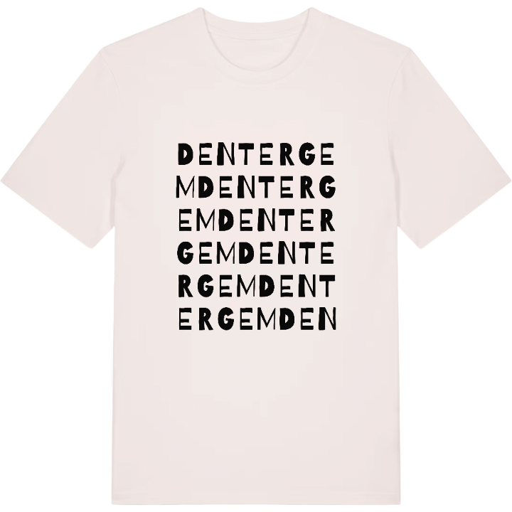 Dentergem ordlek t-shirt – t-shirt från PinShirt