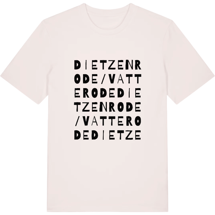 Dietzenrode/Vatterode ordlek t-shirt – t-shirt från PinShirt