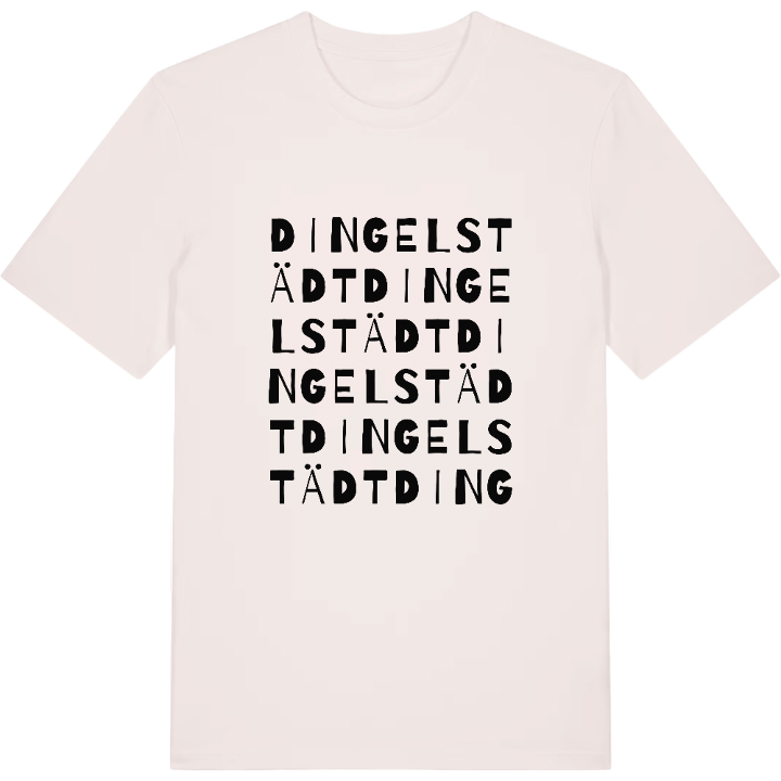 Dingelstädt ordlek t-shirt – t-shirt från PinShirt