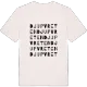 Djupvreten ordlek t-shirt