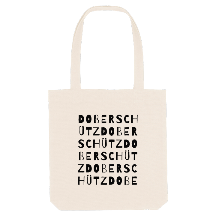 Doberschütz ordlek tygkasse – tygkasse från PinShirt