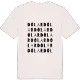 Dólar ordlek t-shirt