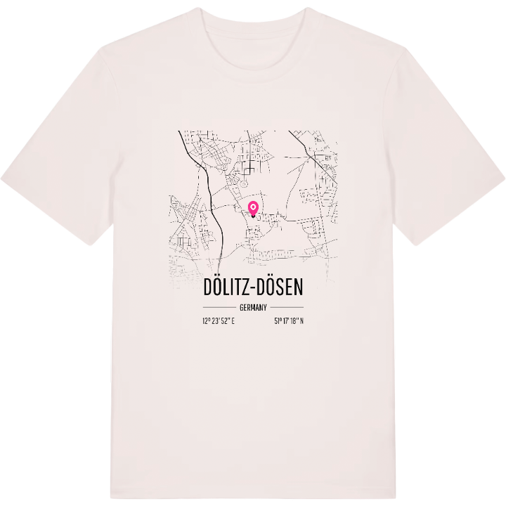 Dölitz-Dösen karta t-shirt – t-shirt från PinShirt