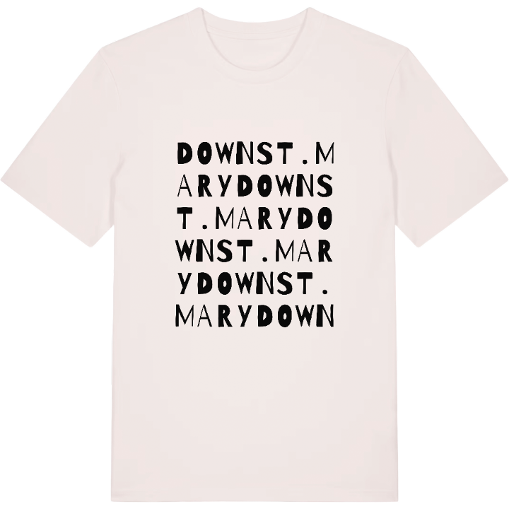 Down St. Mary ordlek t-shirt – t-shirt från PinShirt