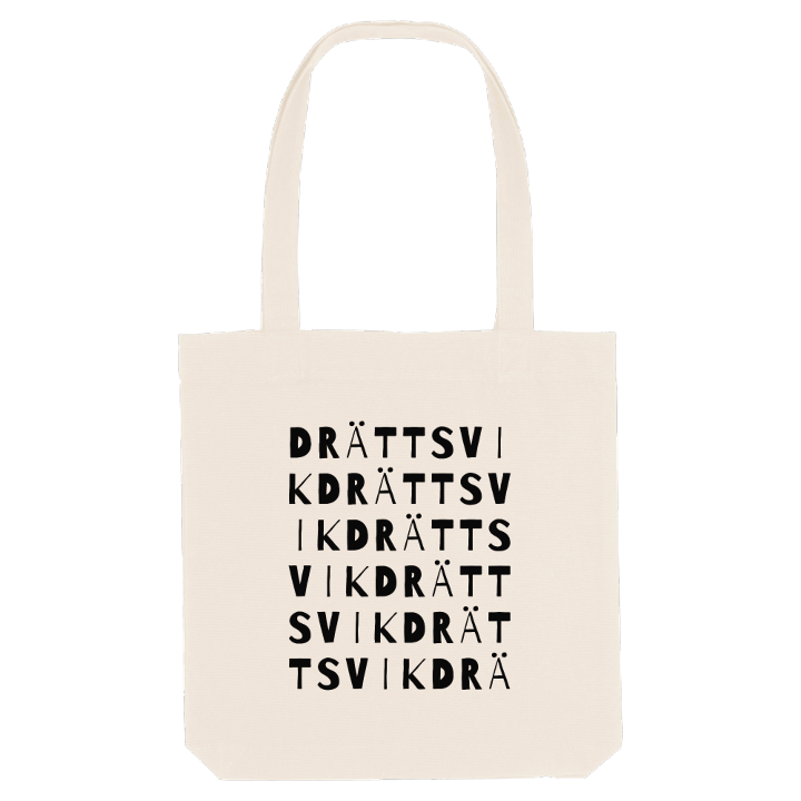Drättsvik ordlek tygkasse – tygkasse från PinShirt
