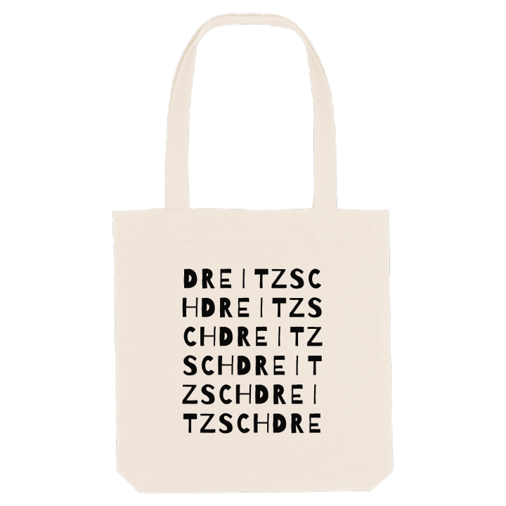 Dreitzsch ordlek tygkasse – tygkasse från PinShirt