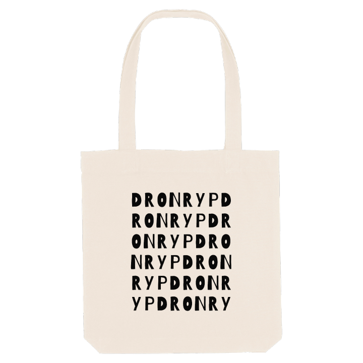 Dronryp ordlek tygkasse – tygkasse från PinShirt