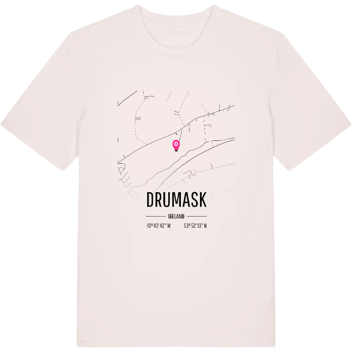 Drumask karta t-shirt – t-shirt från PinShirt