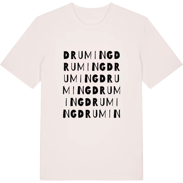 Druming ordlek t-shirt – t-shirt från PinShirt