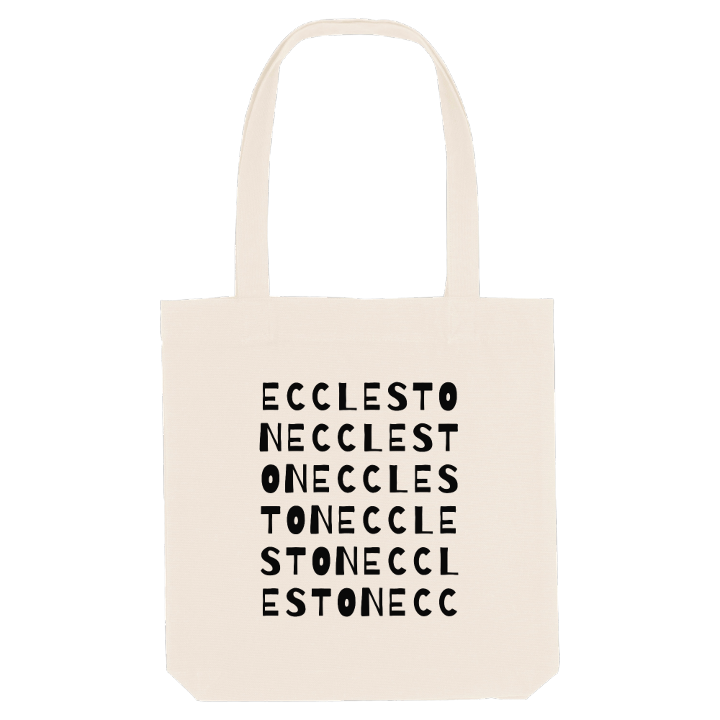 Eccleston ordlek tygkasse – tygkasse från PinShirt