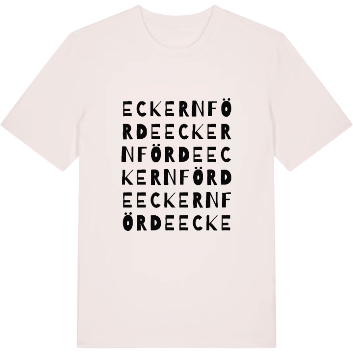 Eckernförde ordlek t-shirt – t-shirt från PinShirt