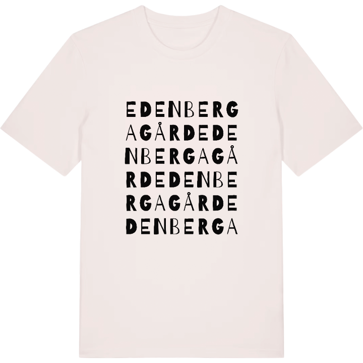 Edenberga gård ordlek t-shirt – t-shirt från PinShirt