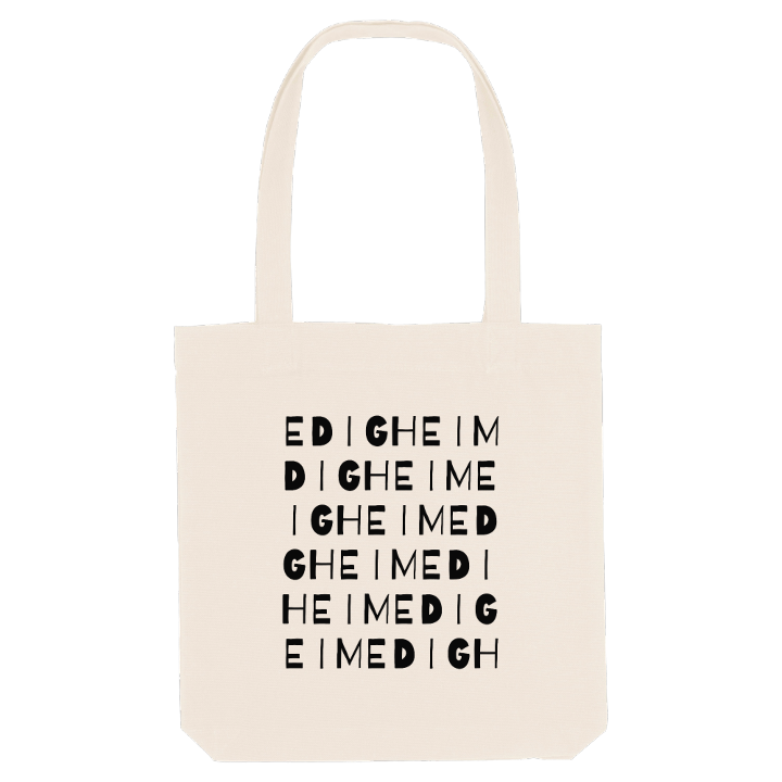 Edigheim ordlek tygkasse – tygkasse från PinShirt