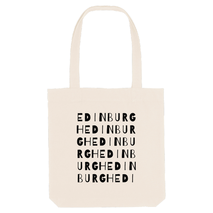 Edinburgh ordlek tygkasse – tygkasse från PinShirt
