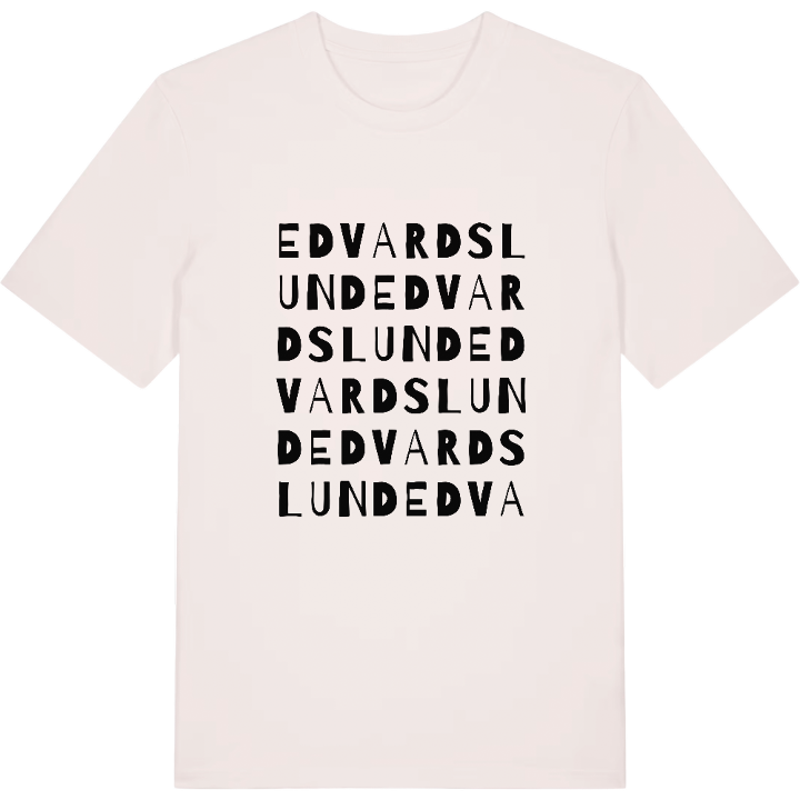 Edvardslund ordlek t-shirt – t-shirt från PinShirt