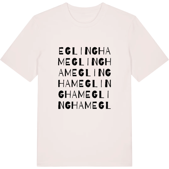 Eglingham ordlek t-shirt – t-shirt från PinShirt