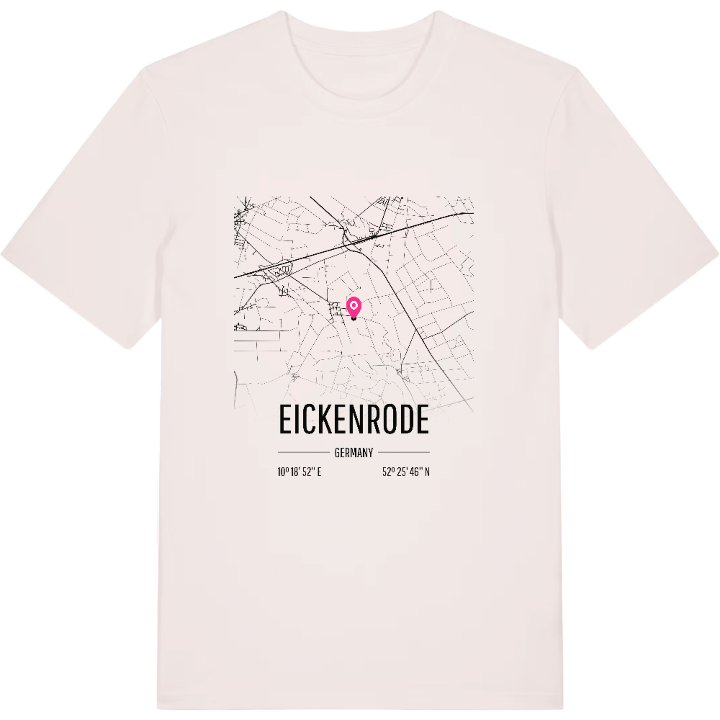 Eickenrode karta t-shirt – t-shirt från PinShirt