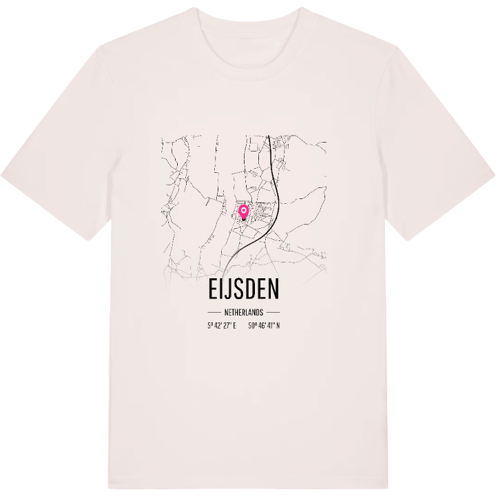 Eijsden karta t-shirt – t-shirt från PinShirt