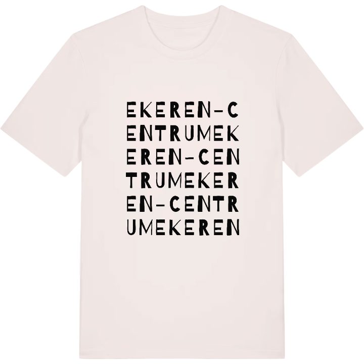 Ekeren-Centrum ordlek t-shirt – t-shirt från PinShirt