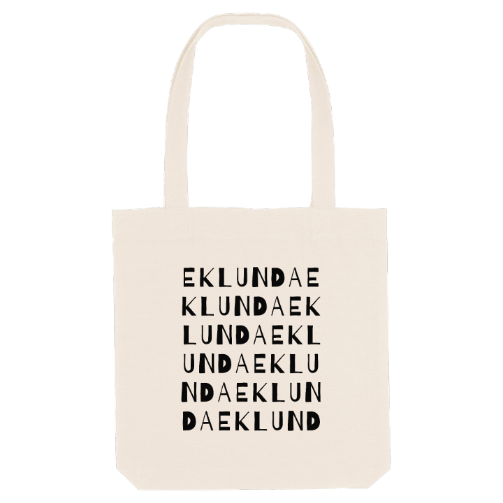 Eklunda ordlek tygkasse – tygkasse från PinShirt