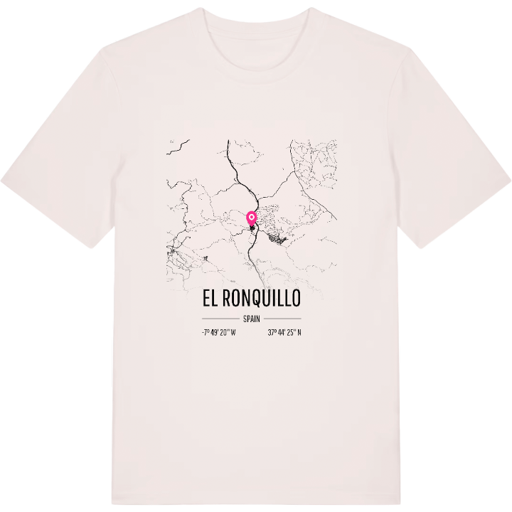 El Ronquillo karta t-shirt – t-shirt från PinShirt