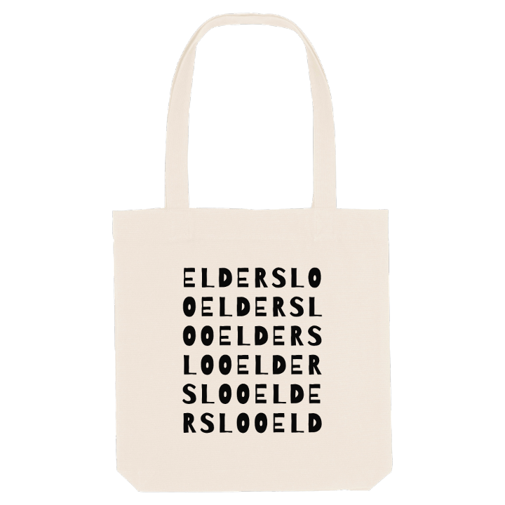 Eldersloo ordlek tygkasse – tygkasse från PinShirt