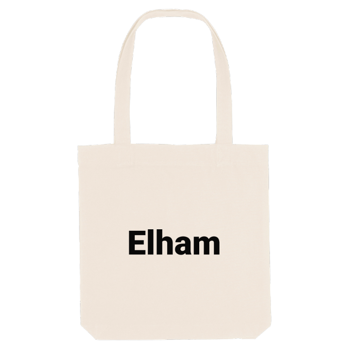Elham fetstil tygkasse – tygkasse från PinShirt
