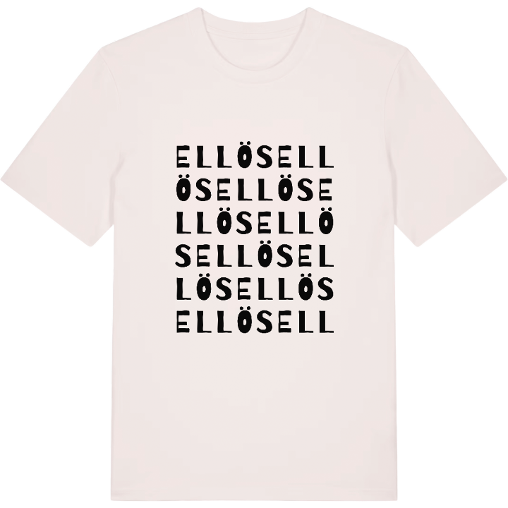 Ellös ordlek t-shirt – t-shirt från PinShirt
