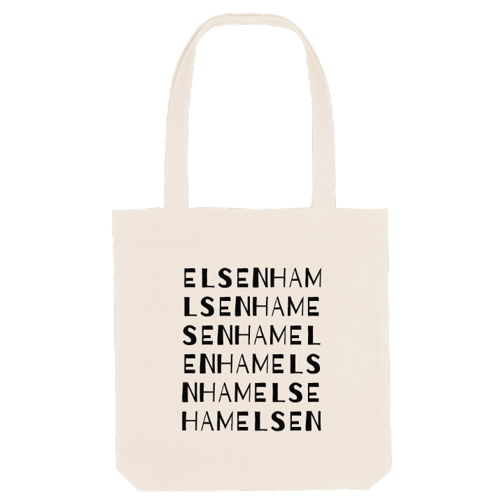 Elsenham ordlek tygkasse – tygkasse från PinShirt
