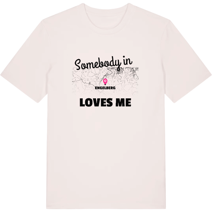 Någon i Engelberg älskar mig t-shirt – t-shirt från PinShirt