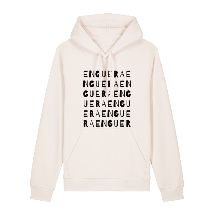 Enguera ordlek hoodie – hoodie från PinShirt