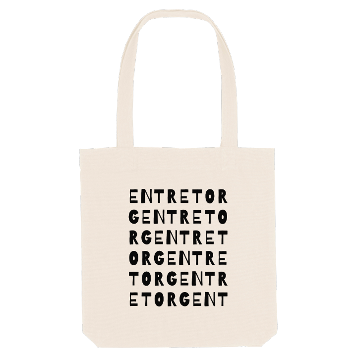 Entretorg ordlek tygkasse – tygkasse från PinShirt