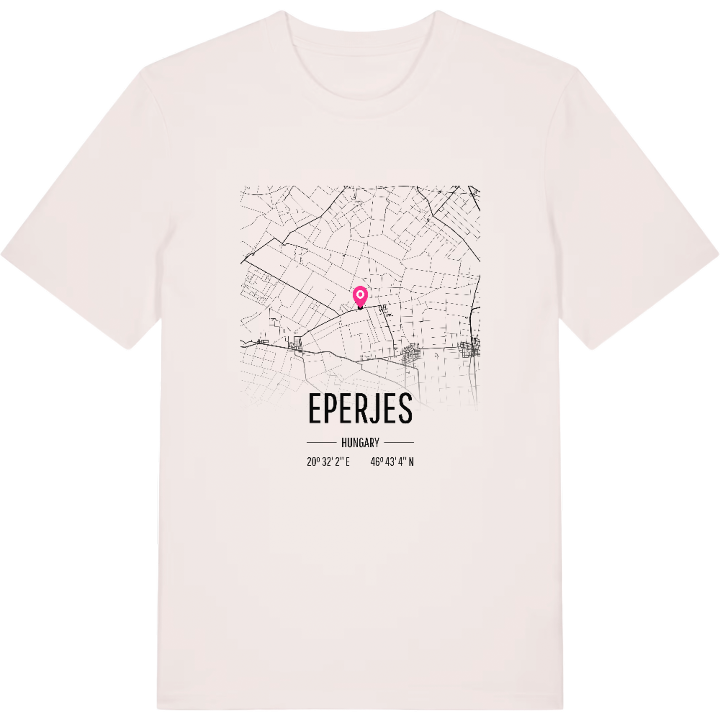 Eperjes karta t-shirt – t-shirt från PinShirt