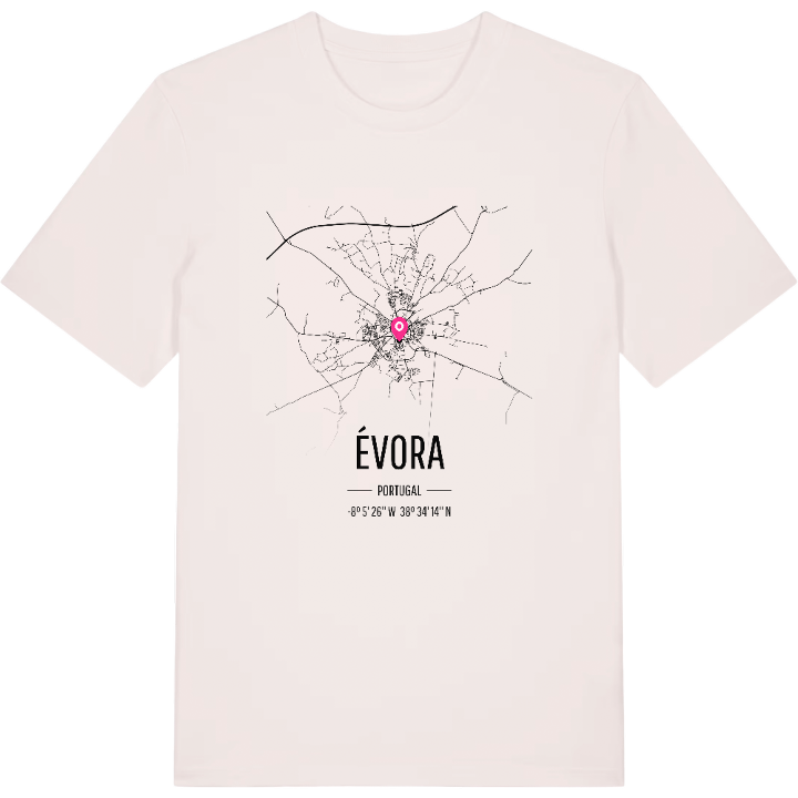 Évora karta t-shirt – t-shirt från PinShirt